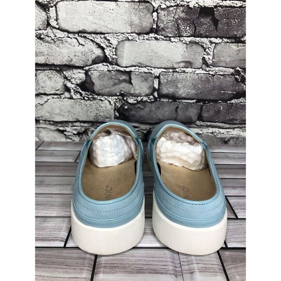 Vionic Effortless Porcelain Blue Suede Leather Comfort Shoes Women 8.5M US/40EU - Picture 4 of 15